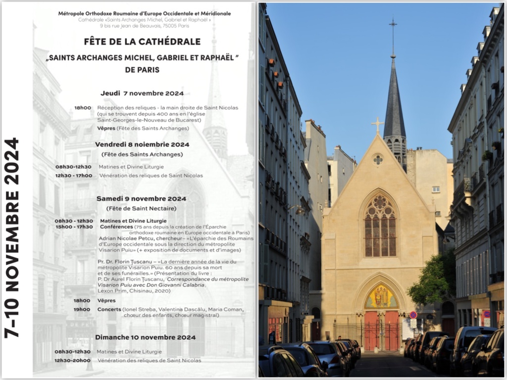 fête de la Cathédrale des Sts Archanges 2024