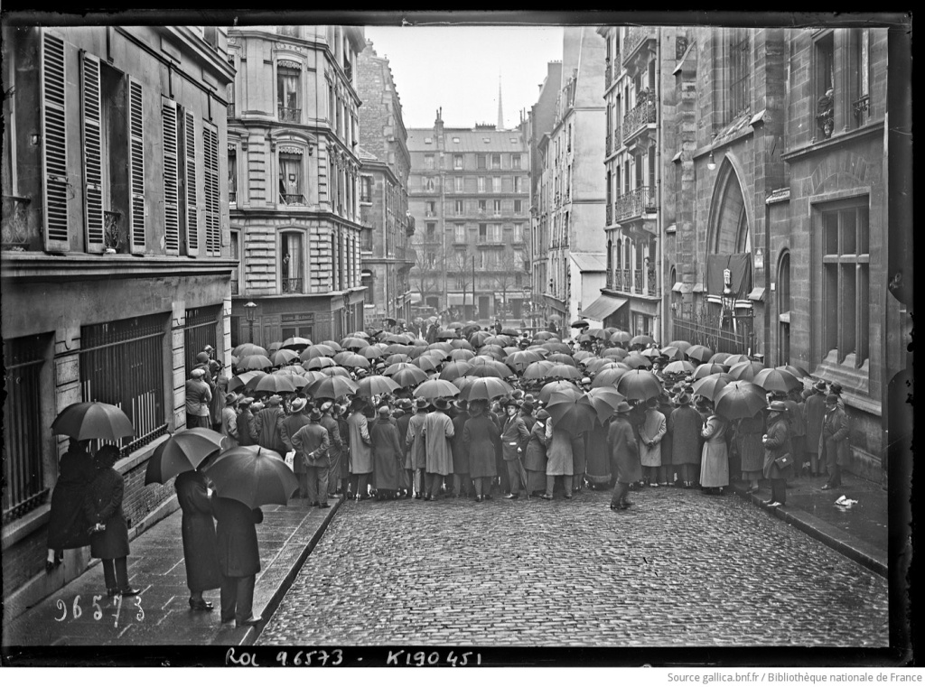 Obsèques Edouard de Max 31 octobre 1924 à l'Eglise roumaine de Paris